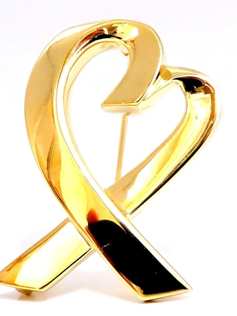 Authentic Tiffany Paloma Picasso Heart Pin 18kt*